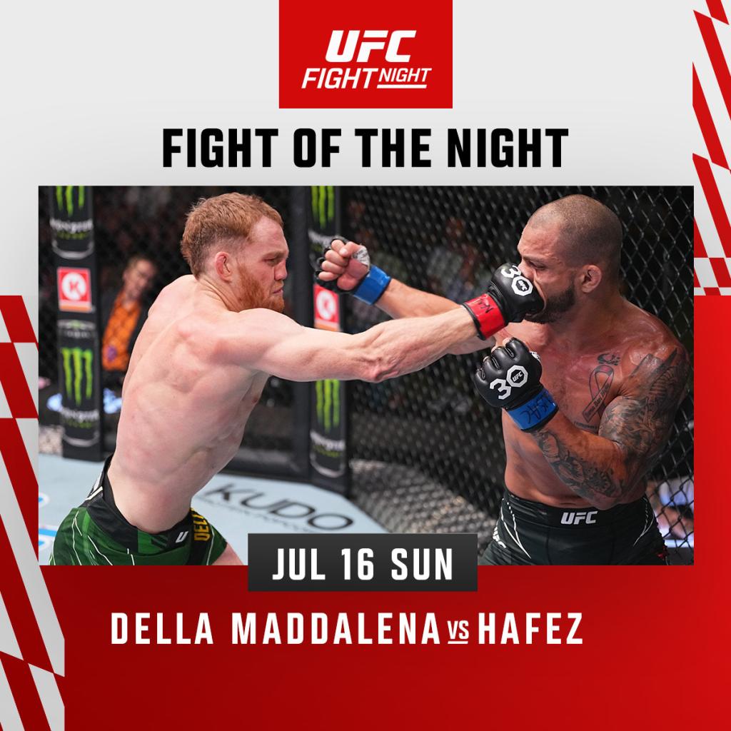 UFC on ESPN 49 - Jack Della Maddalena vs Bassil Hafez