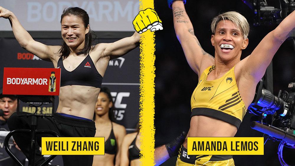 UFC 292 - Présentation du combat : Weili Zhang vs. Amanda Lemos | Boston