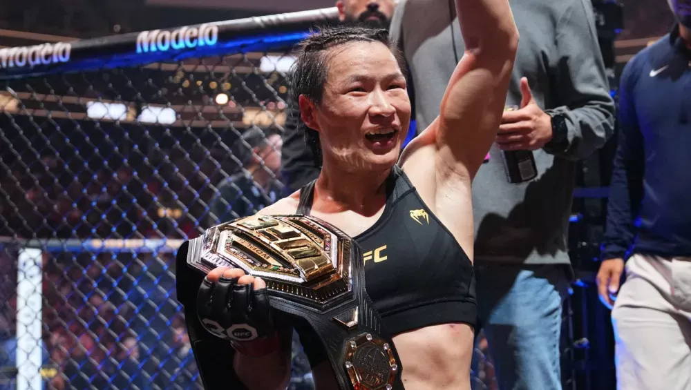 Zhang Weili écrase Amanda Lemos dans une défense de titre dominante | UFC 292