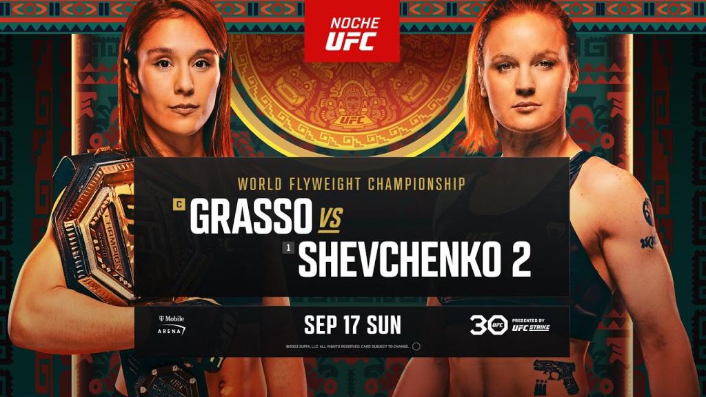 UFC on ESPN+ 85 - Grasso vs Shevchenko 2 | Noche UFC