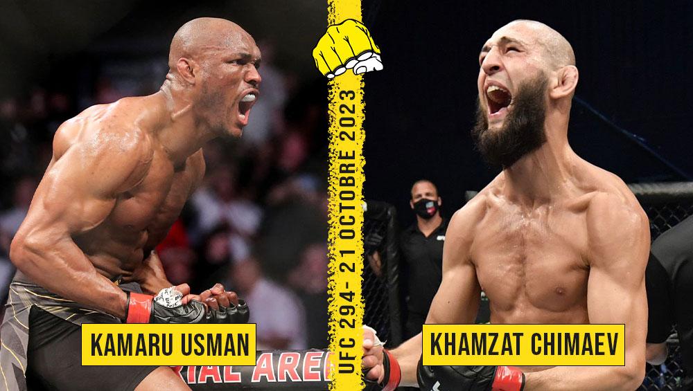 UFC 294 - Présentation du combat : Kamaru Usman vs. Khamzat Chimaev | Abu Dhabi