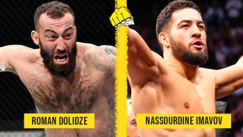 Le combat entre Roman Dolidze et Nassourdine Imavov confirmé en tête d'affiche de l’UFC Fight Night du 3 février