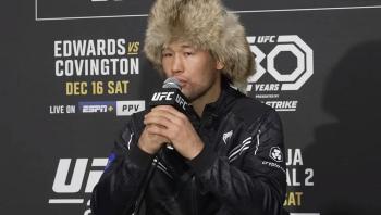 Shavkat Rakhmonov : “Je suis définitivement prêt pour un combat pour le titre” après sa victoire sur Stephen Thompson | UFC 296