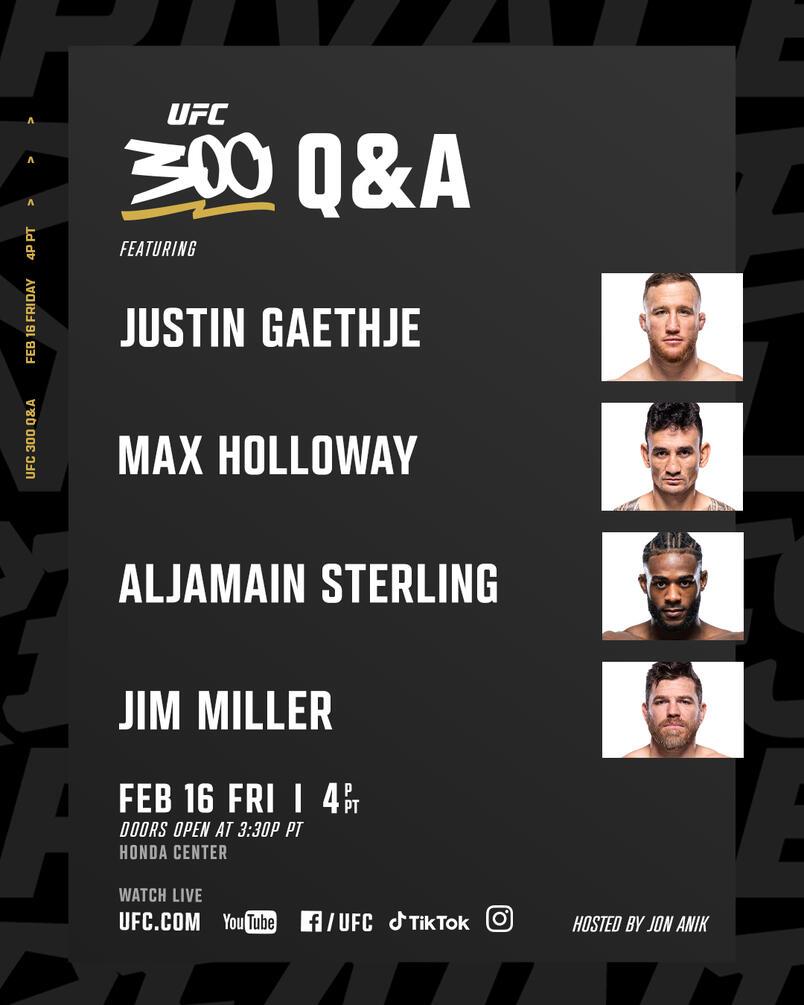 UFC 300 - Q&A
