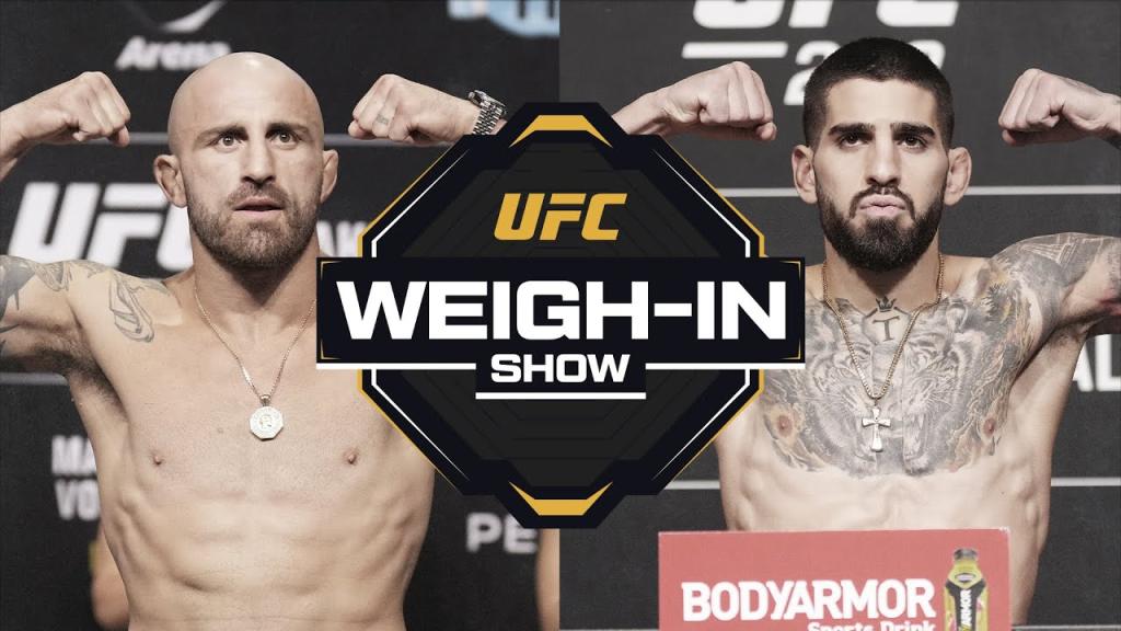UFC 298 - Morning Weigh-In Show | Anaheim