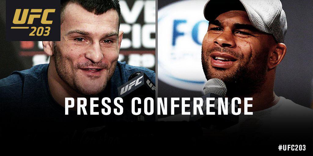UFC 203 - Conférence de presse d'après combat
