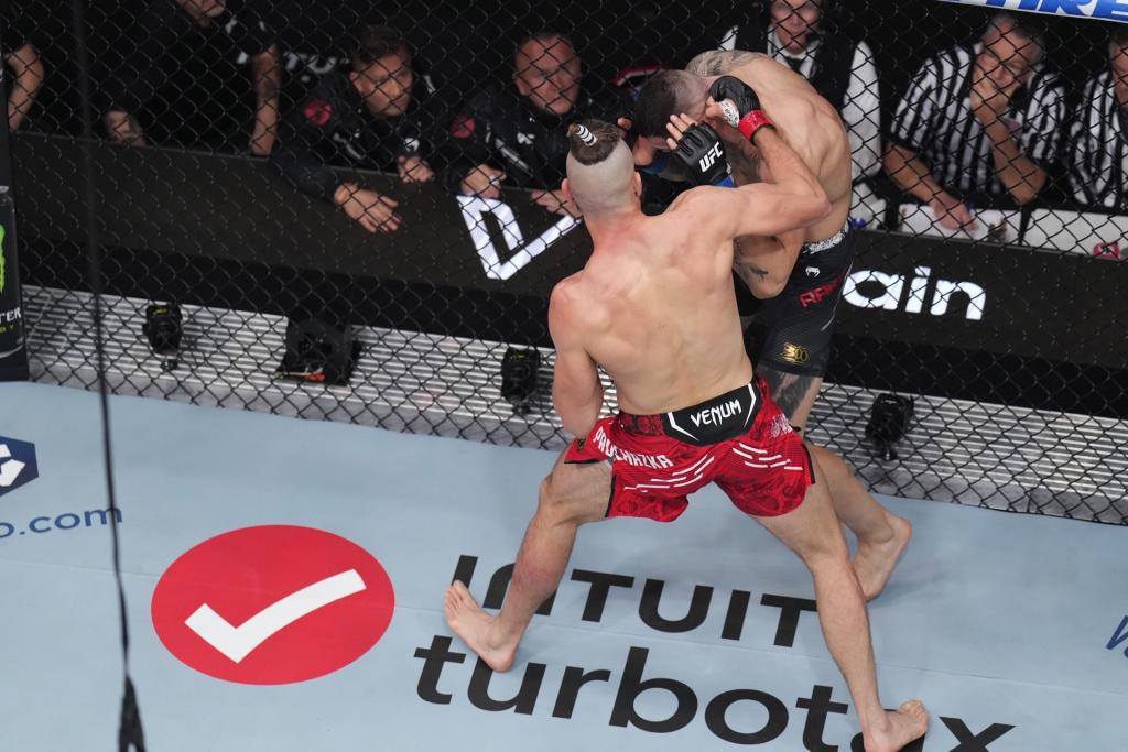 Le guerrier Jiří Procházka dompte Aleksandar Rakić par TKO au 2ème round | UFC 300