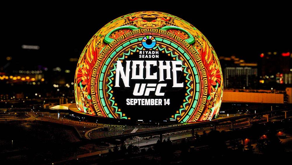 UFC 306 : Prix records pour la soirée “Noche UFC” à la Sphère de Las Vegas