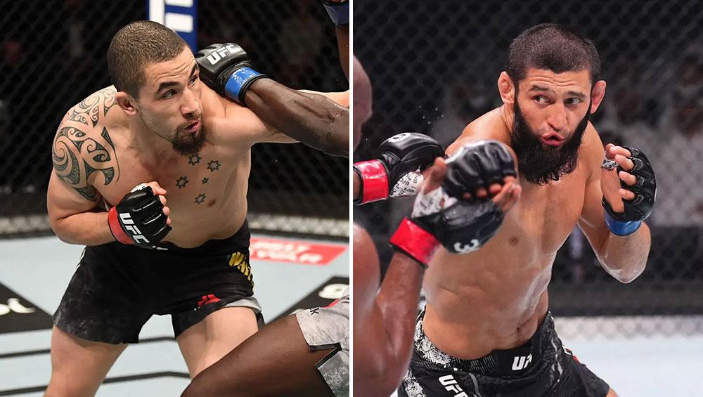 Khamzat Chimaev et Robert Whittaker se retrouveront à Abu Dhabi | UFC 308