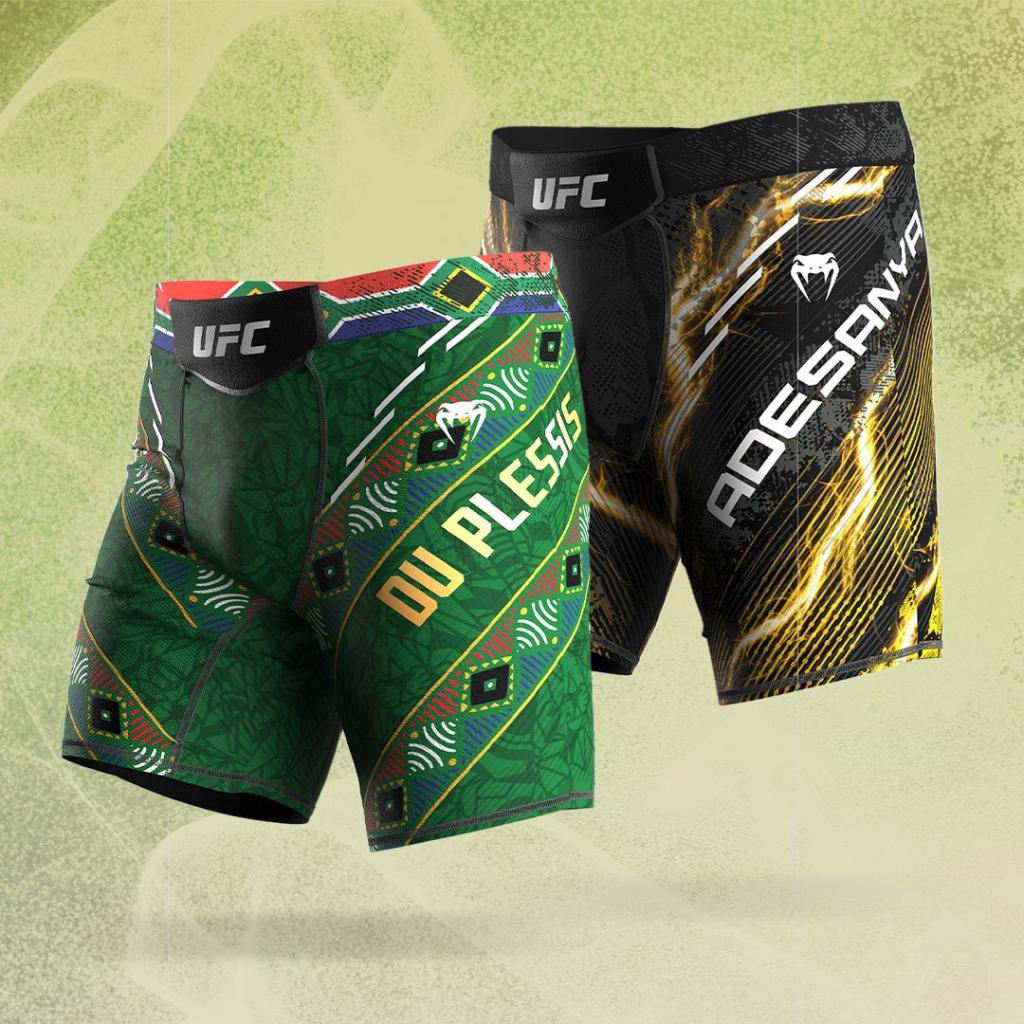 Découvrez les Shorts Exclusifs des Vedettes de l'UFC 305 : Dricus Du Plessis et Israel Adesanya