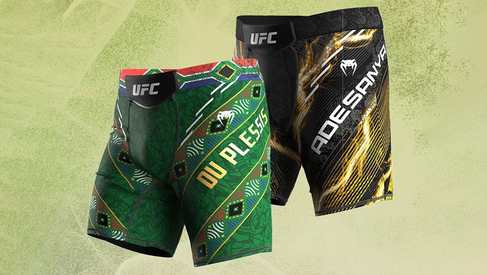 Découvrez les Shorts Exclusifs des Vedettes de l'UFC 305 : Dricus Du Plessis et Israel Adesanya