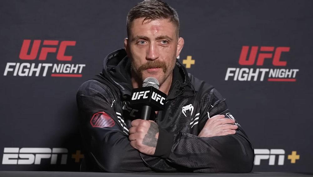 Gerald Meerschaert dépasse Anderson Silva pour le nombre de finitions en poids moyens, mais minimise l'exploit | UFC on ESPN 62