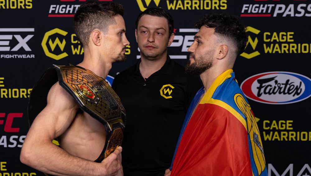 Cage Warriors 176 - La pesée : résultats