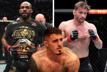 Tom Aspinall réagit à l'officialisation du combat Jon Jones vs Stipe Miocic pour l'UFC 309