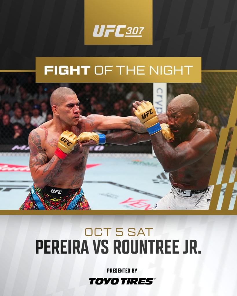 UFC 307 - Bonus de la soirée | Salt Lake City