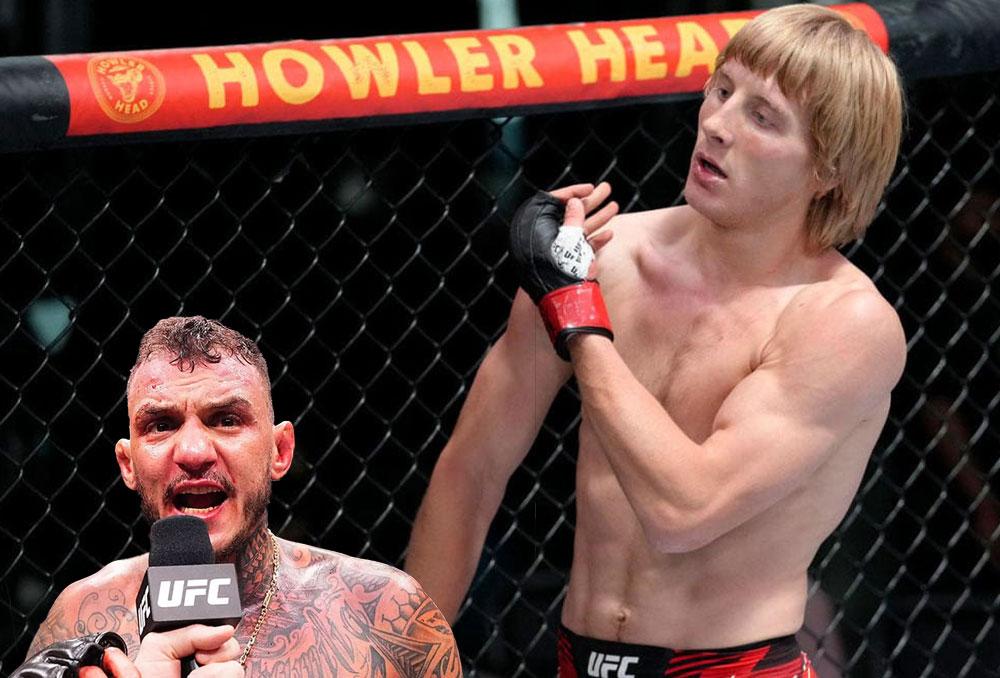 Renato Moicano : « L'UFC ne prendra pas le risque de m'opposer à Paddy Pimblett »