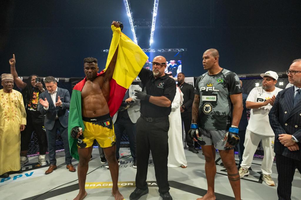 PFL Super Fights - Francis Ngannou détruit Renan Ferreira par TKO au round 1 | Battle of the Giants