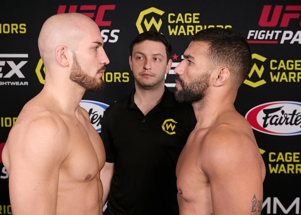 Cage Warriors 179 - La pesée : résultats | Rome