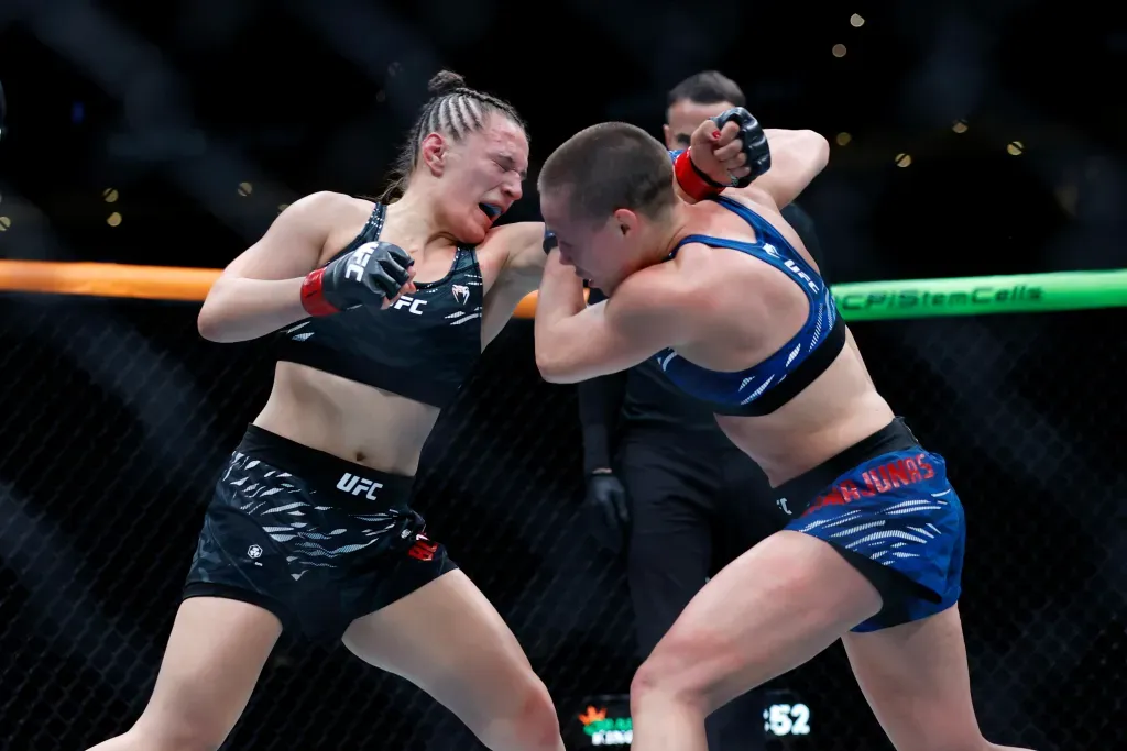 Erin Blanchfield remporte une victoire serrée contre Rose Namajunas | Edmonton