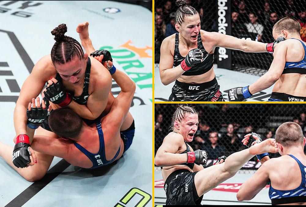 Erin Blanchfield remporte une victoire serrée contre Rose Namajunas | Edmonton