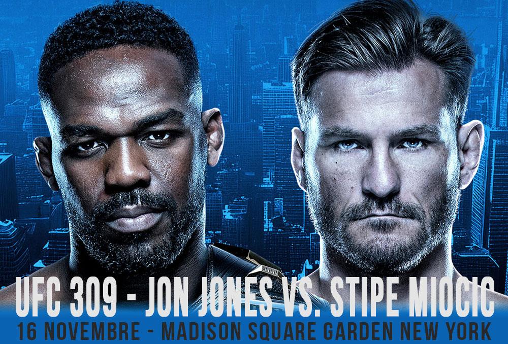 UFC 309 - Programme et diffusion Live Stream | New York