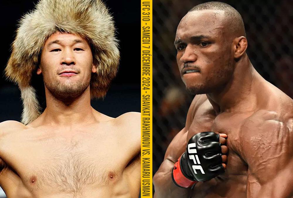 Shavkat Rakhmonov vs. Kamaru Usman : Un duel au sommet en préparation pour l’UFC 310