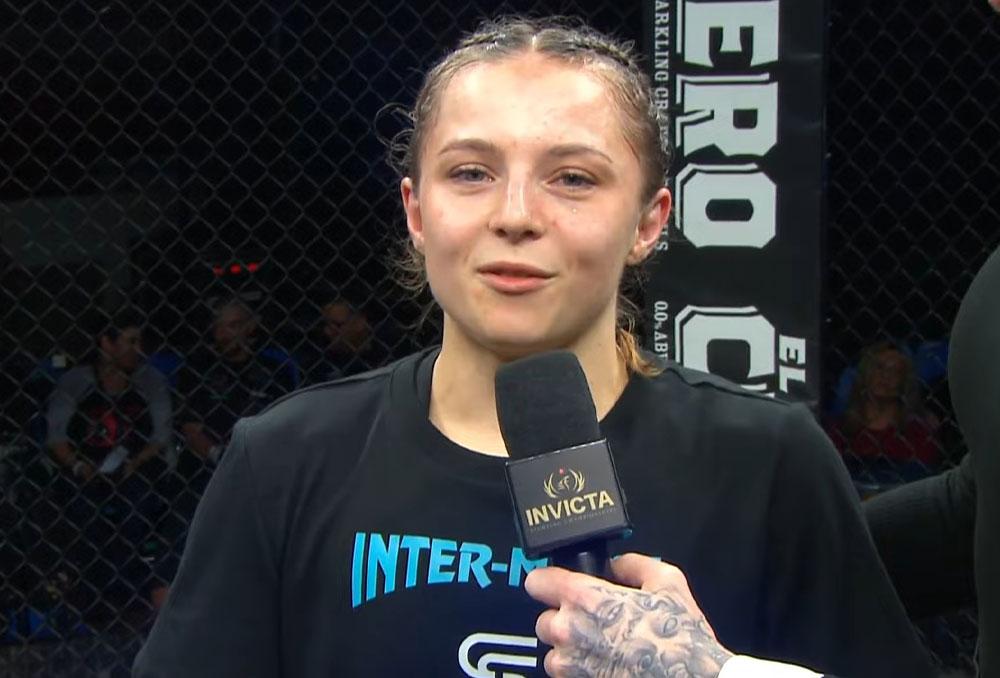 Magdalena Czaban : une étoile montante du MMA brille aux États-Unis à l’Invicta FC 58