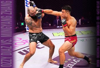 “Mountain Tiger” Zhang Mingyang impressionne avec une nouvelle victoire éclair contre Ozzy Diaz | Macau