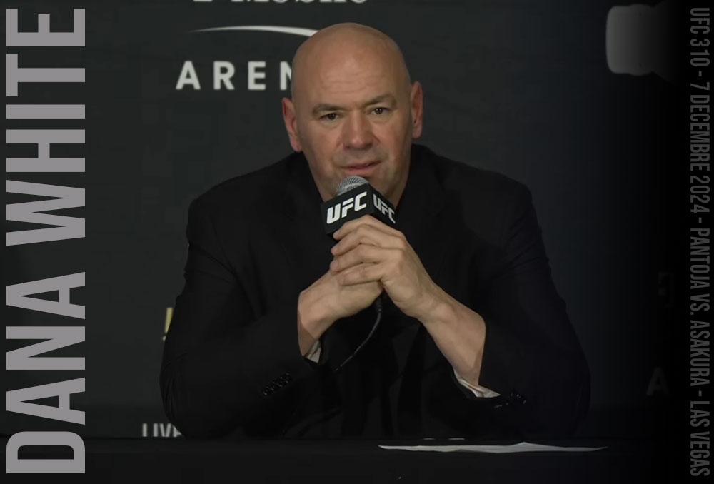 UFC 310 : Dana White impressionné par Alexandre Pantoja et  évoque une future collaboration avec RIZIN | Las Vegas