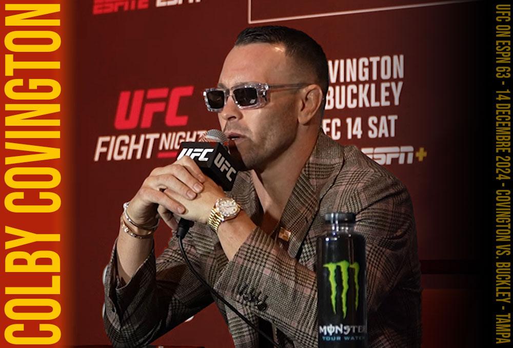 Colby Covington s'en prend violemment à LeBron James et Jon Jones avant UFC on ESPN 63 | Tampa