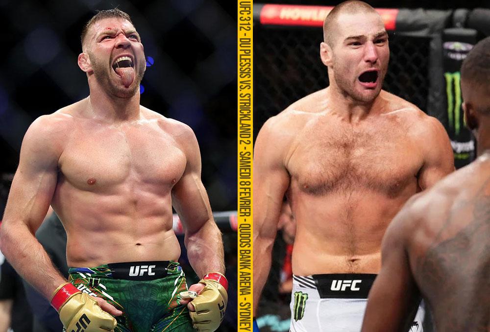 UFC 312 - nouvel affrontement entre du Plessis et Strickland en 2025