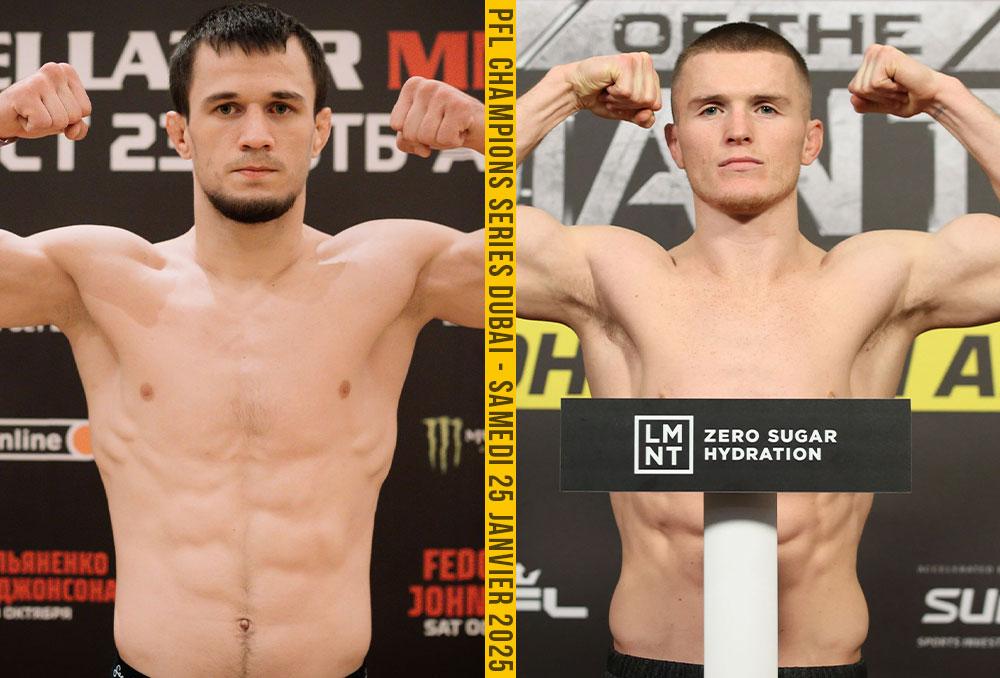 Usman Nurmagomedov vs Paul Hughes : Analyse et pronostic du choc au PFL Road to Dubai 2025