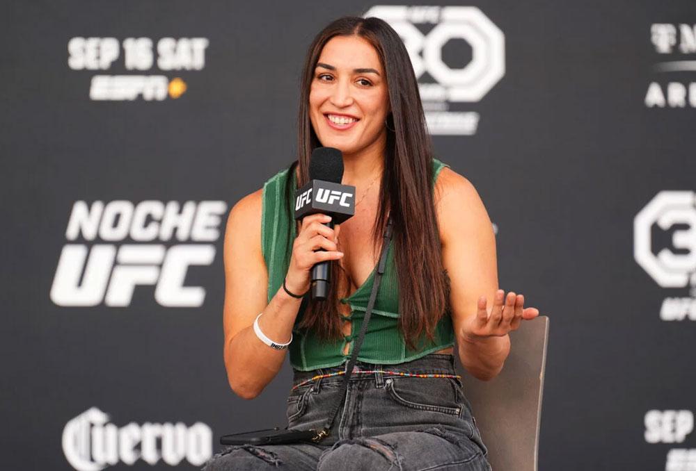 Tatiana Suarez révèle les raisons de son retrait à l’UFC 310 et son combat pour le titre à l’UFC 312