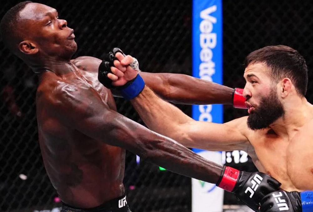 Victoire éclatante de Nassourdine Imavov : Israel Adesanya mis KO au deuxième round 