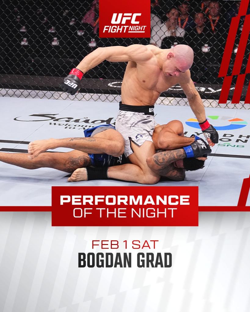 UFC on ESPN+ 108 - Bonus de la soirée | Riyadh