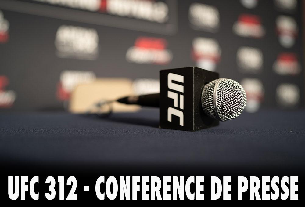 UFC 312 - Conférence de presse d'avant combat | Sydney