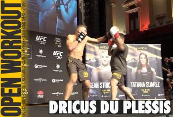 UFC 312 - Dricus Du Plessis : Open Workout - Highlights | Sydney