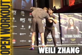 UFC 312 - Weili Zhang : Open Workout - Highlights | Sydney