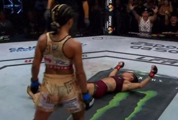 Lany Silva décroche le titre poids paille du LFA avec un KO spectaculaire | LFA 201