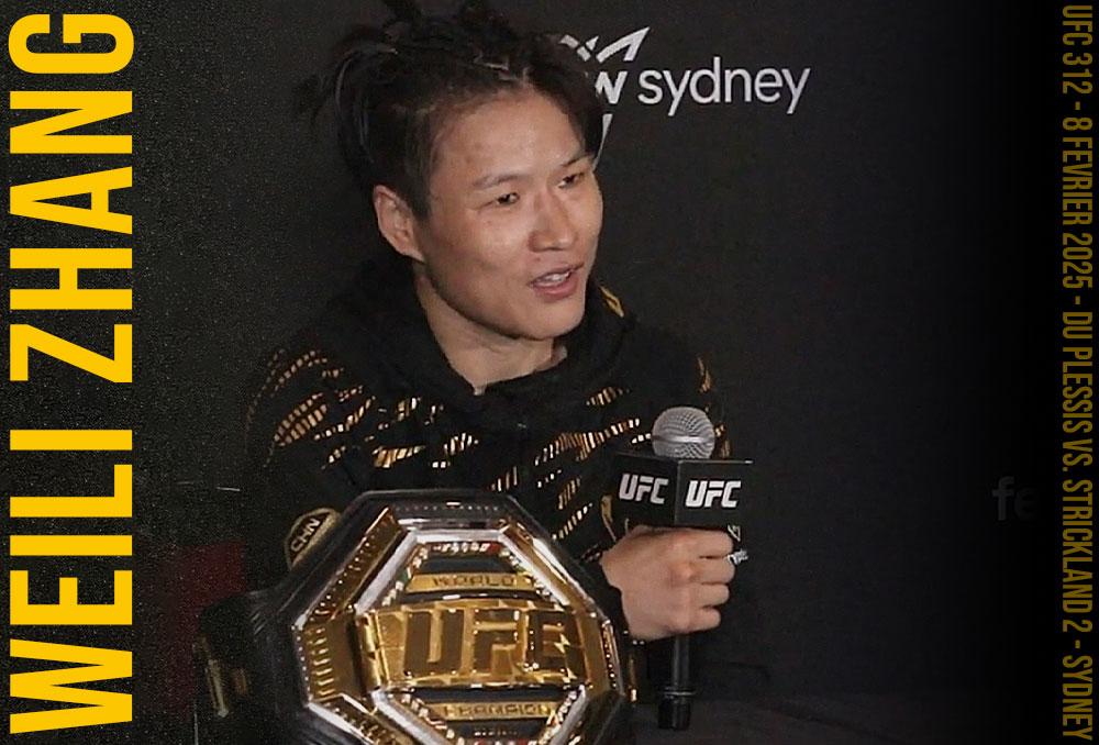 Weili Zhang envisage un combat pour le titre des 125 livres contre Valentina Shevchenko | Sydney