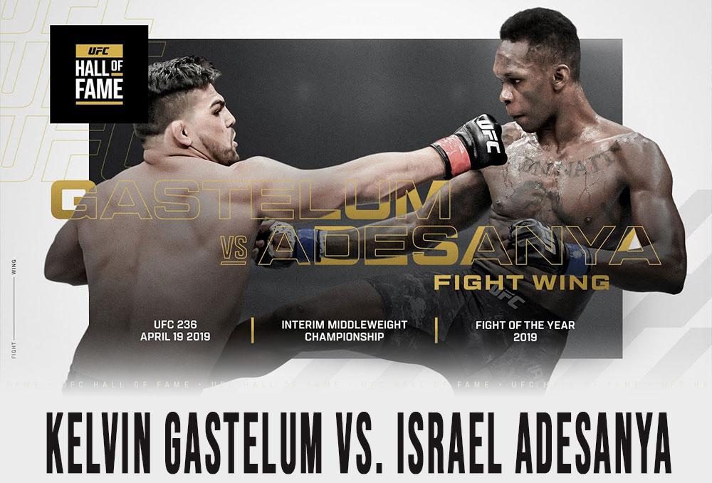 UFC All of Fame - Combat : Kelvin Gastelum vs. Israel Adesanya