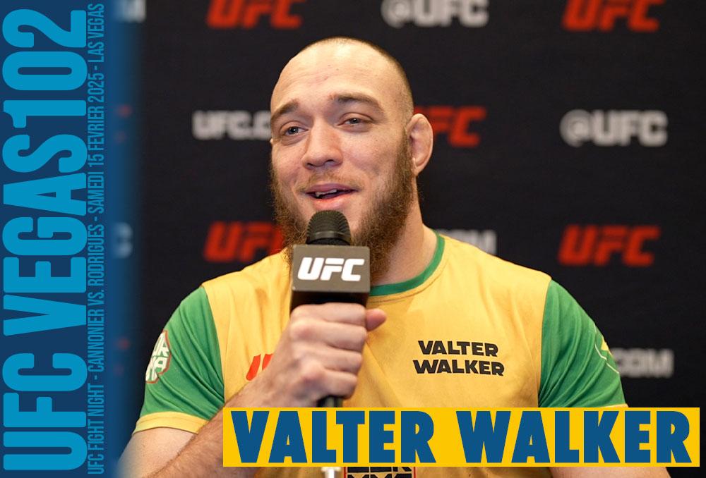 Valter Walker veut confirmer sa montée en puissance face à Don'Tale Mayes à l'UFC Vegas 102 | Las Vegas