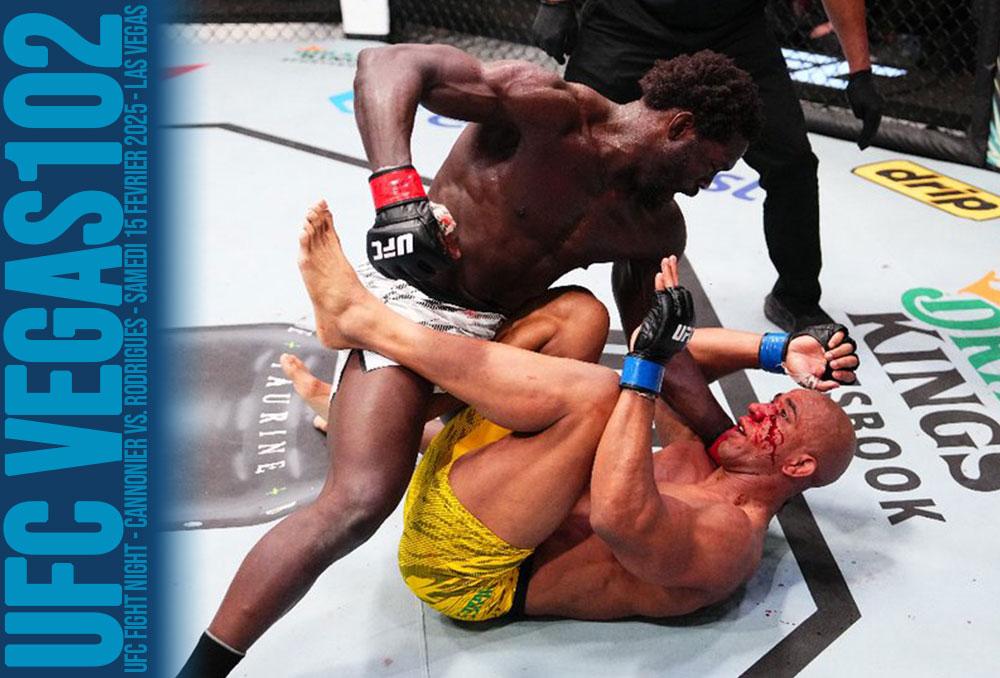 Jared Cannonier renverse la vapeur et bat Gregory Rodrigues par TKO au quatrième round | Las Vegas