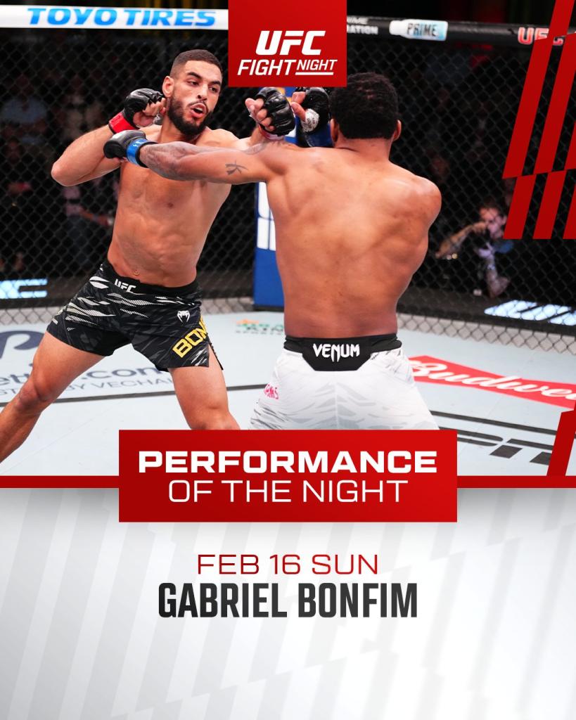 UFC on ESPN+ 109 - Bonus de la soirée | Las Vegas