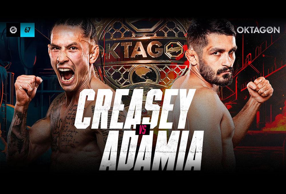 Oktagon 67 - Creasey vs. Adamia : Official Teaser | Trinec