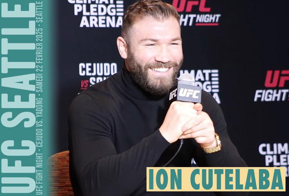 Ion Cutelaba mise sur son expérience et un nouveau coach pour s'imposer à l'UFC Seattle