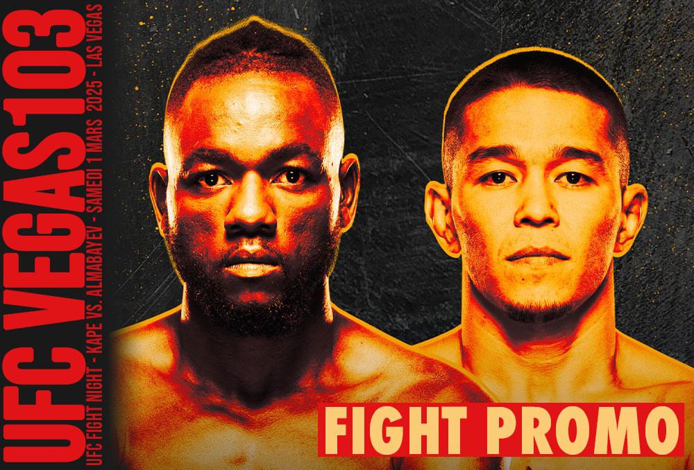 UFC on ESPN+ 111 - Manel Kape vs. Asu Almabayev : Fight Promo | Las Vegas