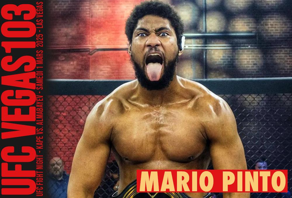 Mario Pinto : un espoir invaincu du MMA prêt à marquer l'UFC de son empreinte | Las Vegas