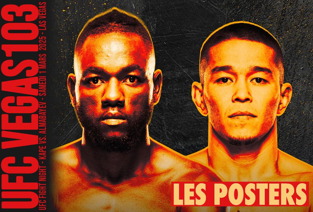 UFC on ESPN+ 111 - Les posters et les affiches | Las Vegas