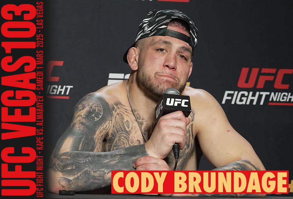 Cody Brundage sauve son avenir à l'UFC avec une victoire essentielle contre Julian Marquez à l'UFC Fight Night 253 | Las Vegas